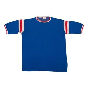 Vintage 50s 60s Dureen Jersey Rawlings XL USA Made Ringer Shirt Jay True Vintage